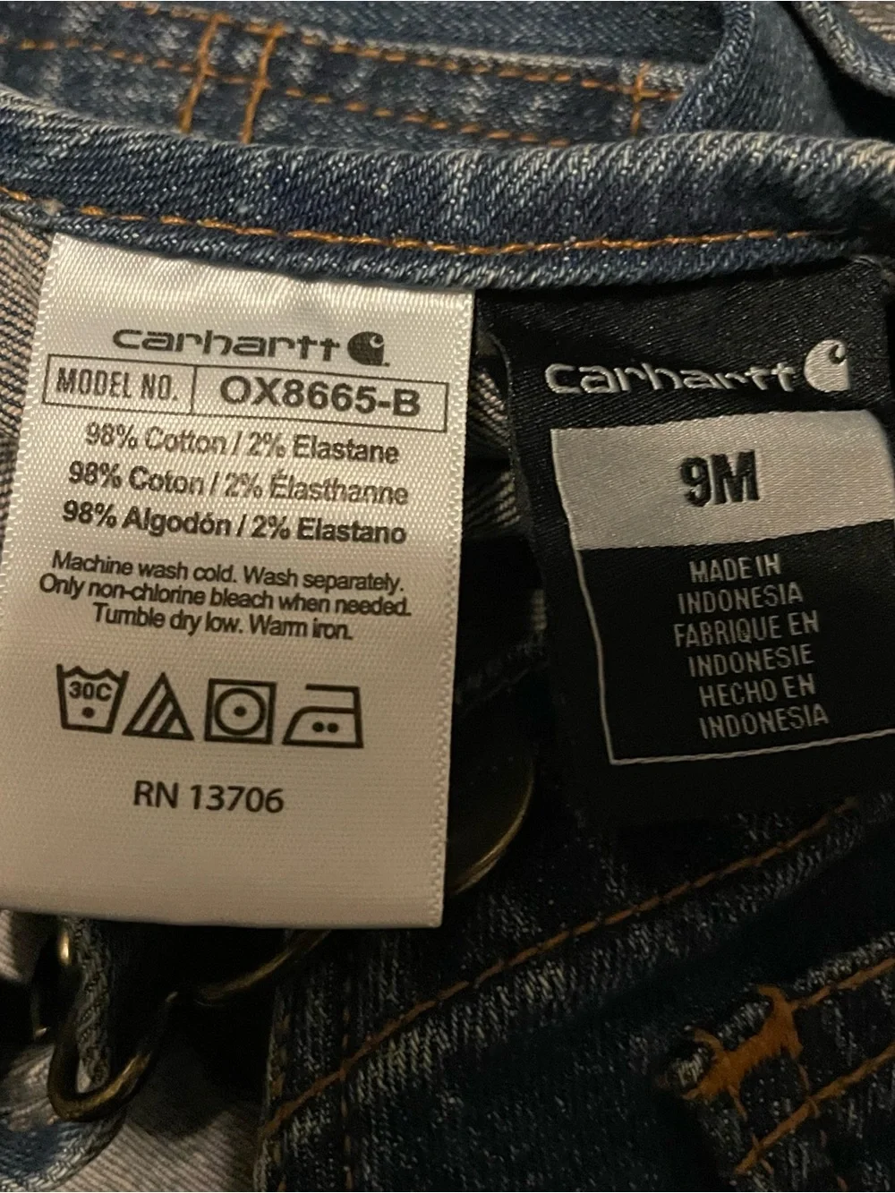 Carhartt classic bib